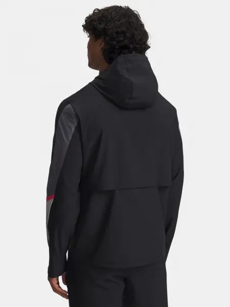Men's Under Armour UA Velociti Storm Hooded Jacket Jkt-BLK - Mens