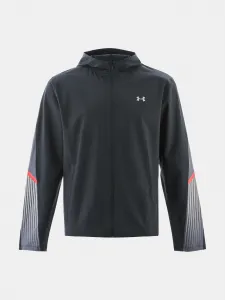 Men's Under Armour UA Velociti Storm Hooded Jacket Jkt-BLK - Mens