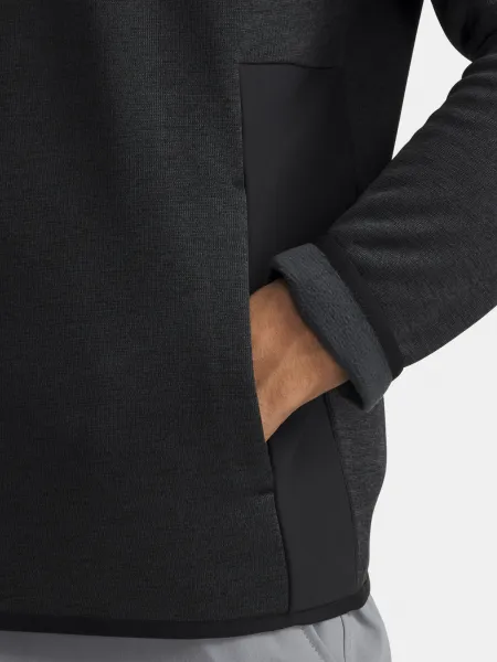 Men's Under Armour UA Drive Sweaterfleece FZ-BLK Jacket - Mens