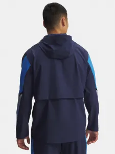 Men's Under Armour UA Velociti Storm Hooded Jacket Jkt-BLU - Mens