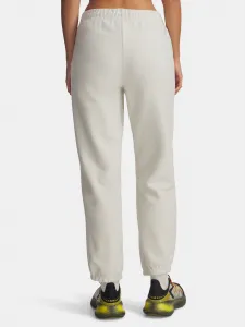 Under Armour Icon Terry Varsity Jogger-WHT Women's Sweatpants - Women's