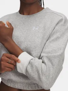 Under Armour UA Rival Fleece Piped Crew-GRY Women's Sweatshirt - Women's