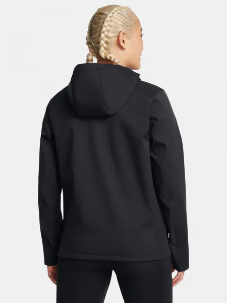 Under Armour W Shield Hooded Jacket-BLK - Ladies