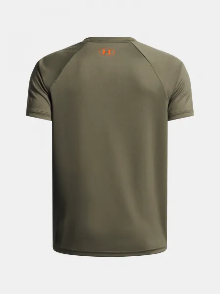 Under Armour UA Tech Split Wordmark SS-GRN T-Shirt for Boys - Boys