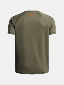 Under Armour UA Tech Split Wordmark SS-GRN T-Shirt for Boys - Boys