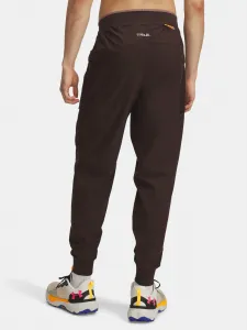 Men's Under Armour UA TRAIL RUN PANTS-BRN - Men's Sports Trousers