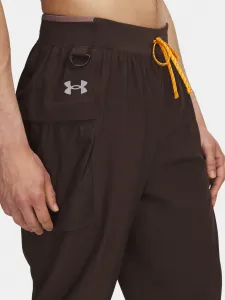 Men's Under Armour UA TRAIL RUN PANTS-BRN - Men's Sports Trousers