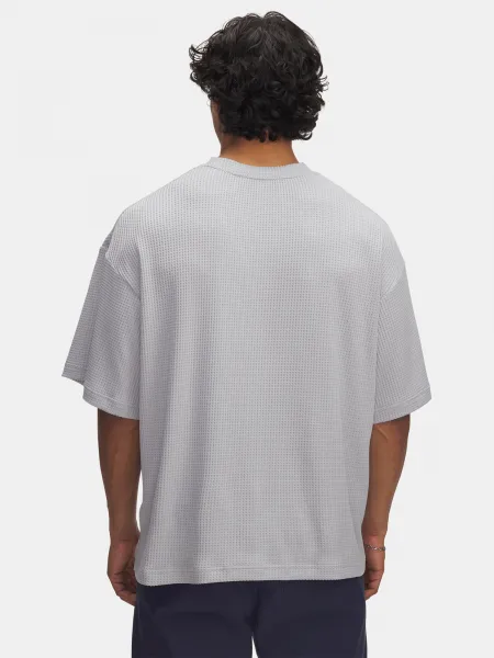 Under Armour UA Rival Waffle Crew-GRY Men's T-Shirt - Men's