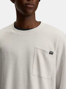 Under Armour UA Rival Waffle Crew-WHT Men's T-Shirt - Mens