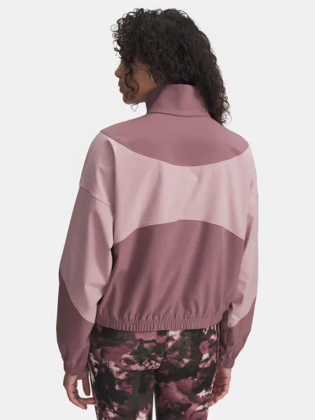 Women's Under Armour UA Rival Woven Jacket-BRN - Women's