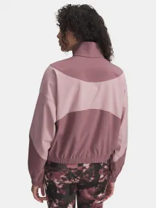 Women's Under Armour UA Rival Woven Jacket-BRN - Women's