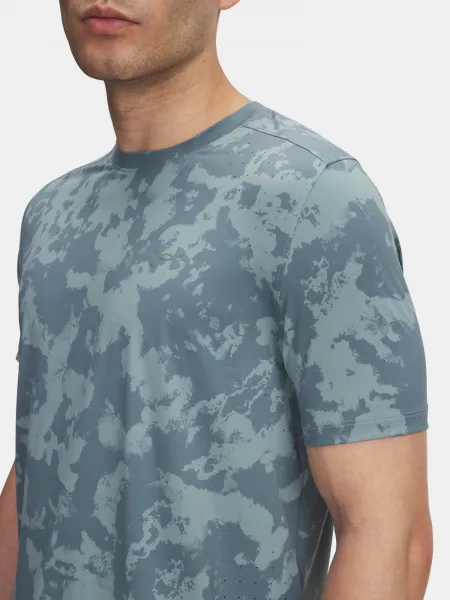 Men's Under Armour UA LAUNCH ELITE PRT SS-GRN - Men's T-Shirt