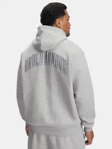Men's Under Armour UA Icon Flc Graphic Top-GRY Sweatshirt - Men's