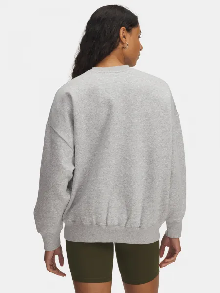 Under Armour Rival Flc OS Varsity Crew-GRY Women's Sweatshirt - Women's