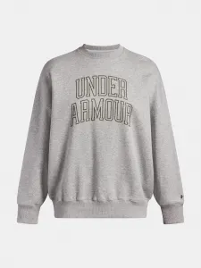 Under Armour Rival Flc OS Varsity Crew-GRY Women's Sweatshirt - Women's