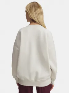 Under Armour Rival Flc OS Varsity Crew-WHT Women's Sweatshirt - Women's