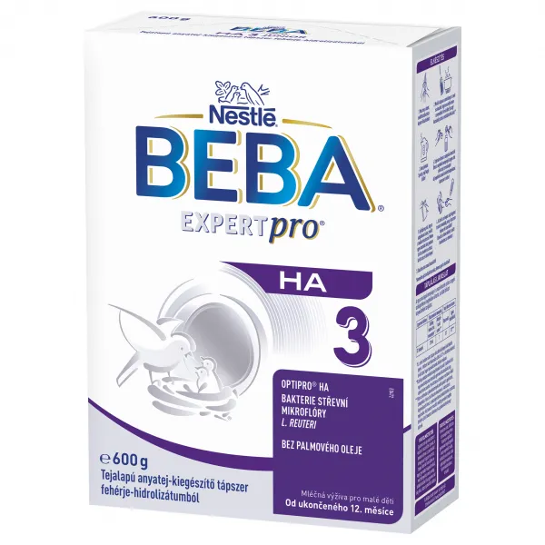 BEBA Expert pro HA 3 mliečna výživa pre malé deti 1+ 550 g