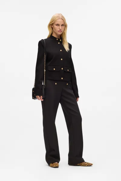 Sako Karl Lagerfeld Retro Blouson Black