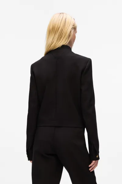 Sako Karl Lagerfeld Retro Blouson Black