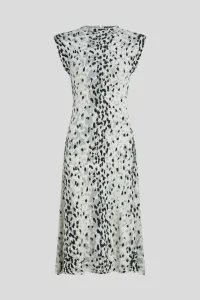 Šaty Karl Lagerfeld Snow Leo Jacquard Knit Dress Aop Karl Snow Leopard