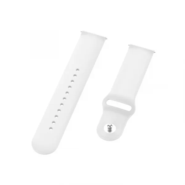 BStrap Silicone remienok na Garmin Venu 2S, white (SGA009C0201)
