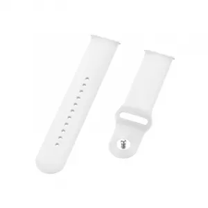 BStrap Silicone remienok na Garmin Venu 2S, white (SGA009C0201)