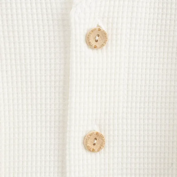 Dojčenský kabátik na gombíky New Baby Luxury clothing Laura biely 68 (4-6m)