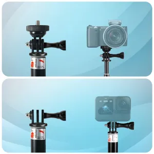 Tech-Protect GA100 selfie tyč pre športové kamery GoPro / DJI, čierna