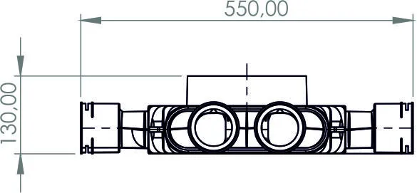 PRODMAX TPK | Rozdeľovací box TPK 16x75 mm/200 mm SK 16x75/200/TPK