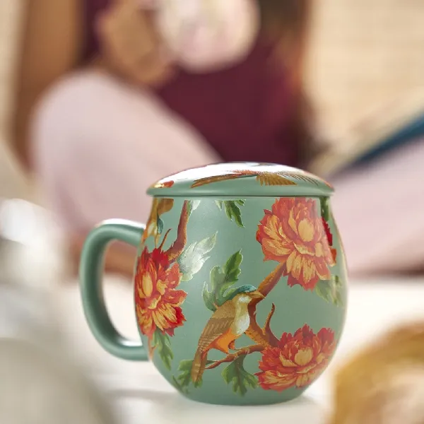 La Via Del Té Camilla Birdy Jay šálka 350 ml
