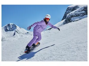 Crivit Dámske freeridové nohavice (fialová, 44)