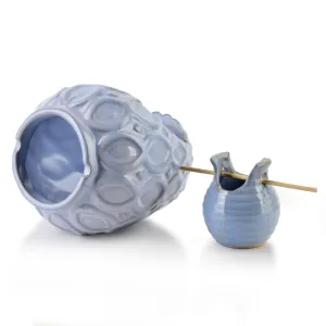 Mondex Keramická aróma lampa LILO 11,5 cm modrá