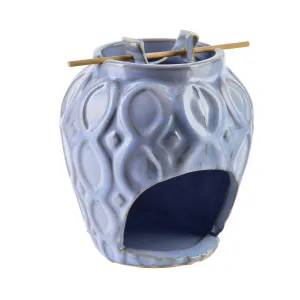 Mondex Keramická aróma lampa LILO 11,5 cm modrá
