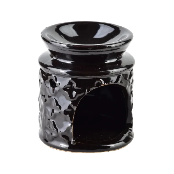 Mondex Keramická aroma lampa LOLO 7,5 cm čierna