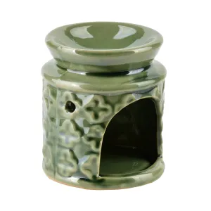 Mondex Keramická aróma lampa LOLO 7,5 cm zelená