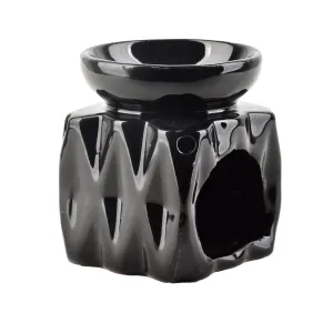 Mondex Keramická aroma lampa LALA 8 cm čierna