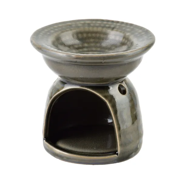 Mondex Keramická aróma lampa LILI 7,5 cm hnedá