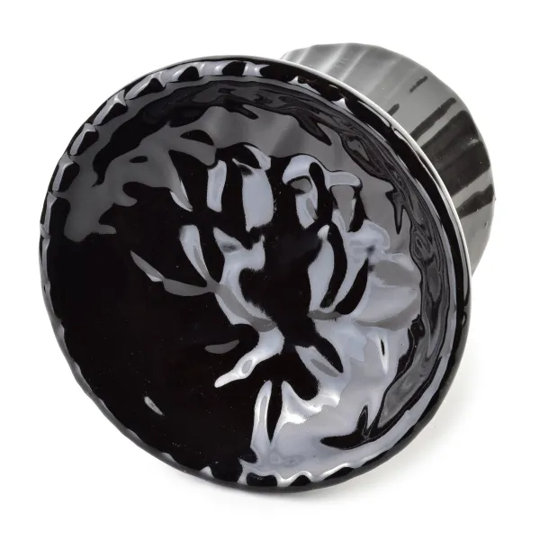 Mondex Keramická aróma lampa LILIEN 8,5 cm čierna