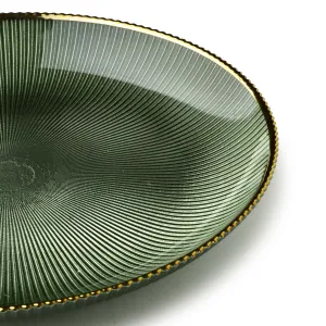 Mondex Plytký tanier GREENIE 31 cm zelený