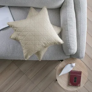 Súprava 2 ks obliečok na vankúše RESTILO LAILA béžová, veľkosť 45x45