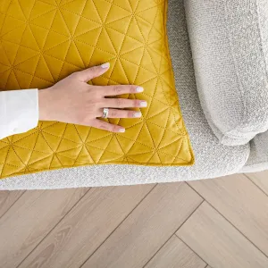 3kraft Súprava 2 ks obliečok na vankúše RESTILO LAILA horčicová, veľkosť 50x70