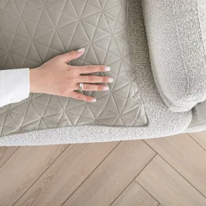 Súprava 2 ks obliečok na vankúše RESTILO LAILA I. béžová, veľkosť 45x45