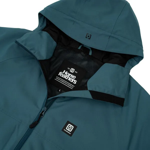 HORSEFEATHERS Bunda Seeker - hydro BLUE velikost S