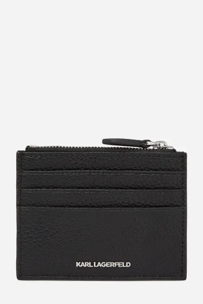 Peňaženka Karl Lagerfeld dámska, čierna farba, A4W32079