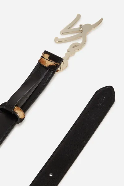 Opasok Karl Lagerfeld K/Signature Leopard H2.5 Belt Leopard