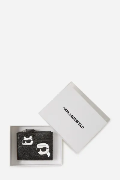 Peňaženka Karl Lagerfeld dámska, čierna farba, A4W32079