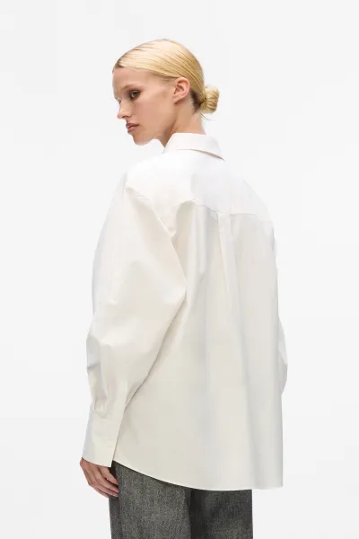 Košeľa Karl Lagerfeld Karl Snap Fashion Poplin Shirt White