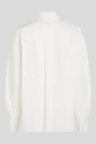 Košeľa Karl Lagerfeld Karl Snap Fashion Poplin Shirt White