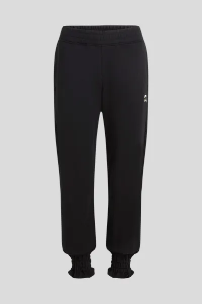 Tepláky Karl Lagerfeld Ikon Patch Cinched Sweatpants Black
