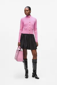 Kardigán Karl Lagerfeld Knit Cardigan Opera Mauve